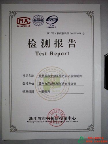 潤新閥檢測報告